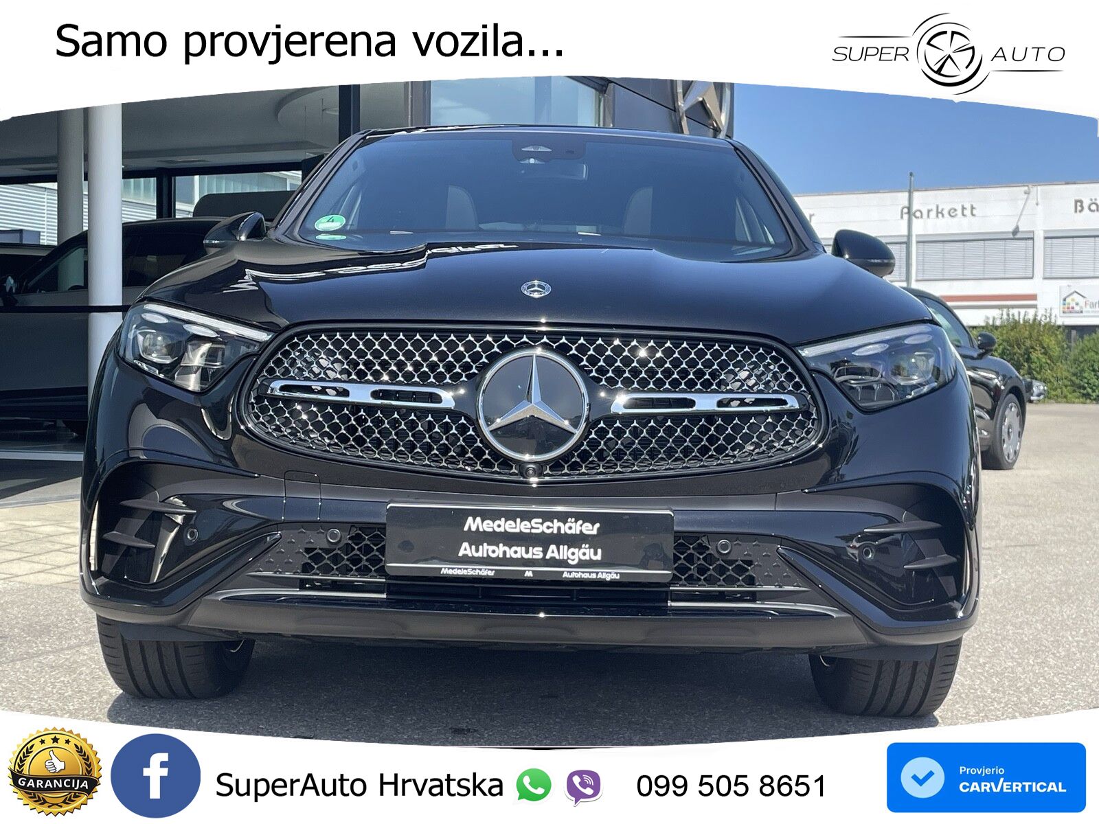 Mercedes GLC Coupe 300d (269 KS) 4MATIC 9G-TRONIC AMG ACC+GR SJED+360+PANO