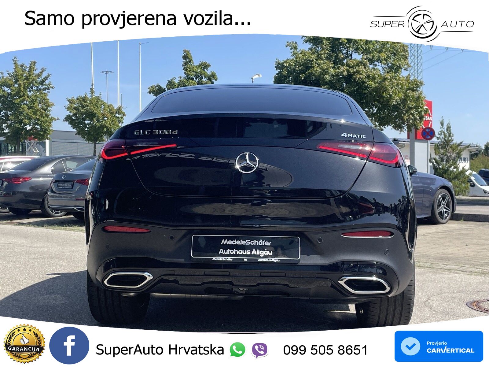 Mercedes GLC Coupe 300d (269 KS) 4MATIC 9G-TRONIC AMG ACC+GR SJED+360+PANO