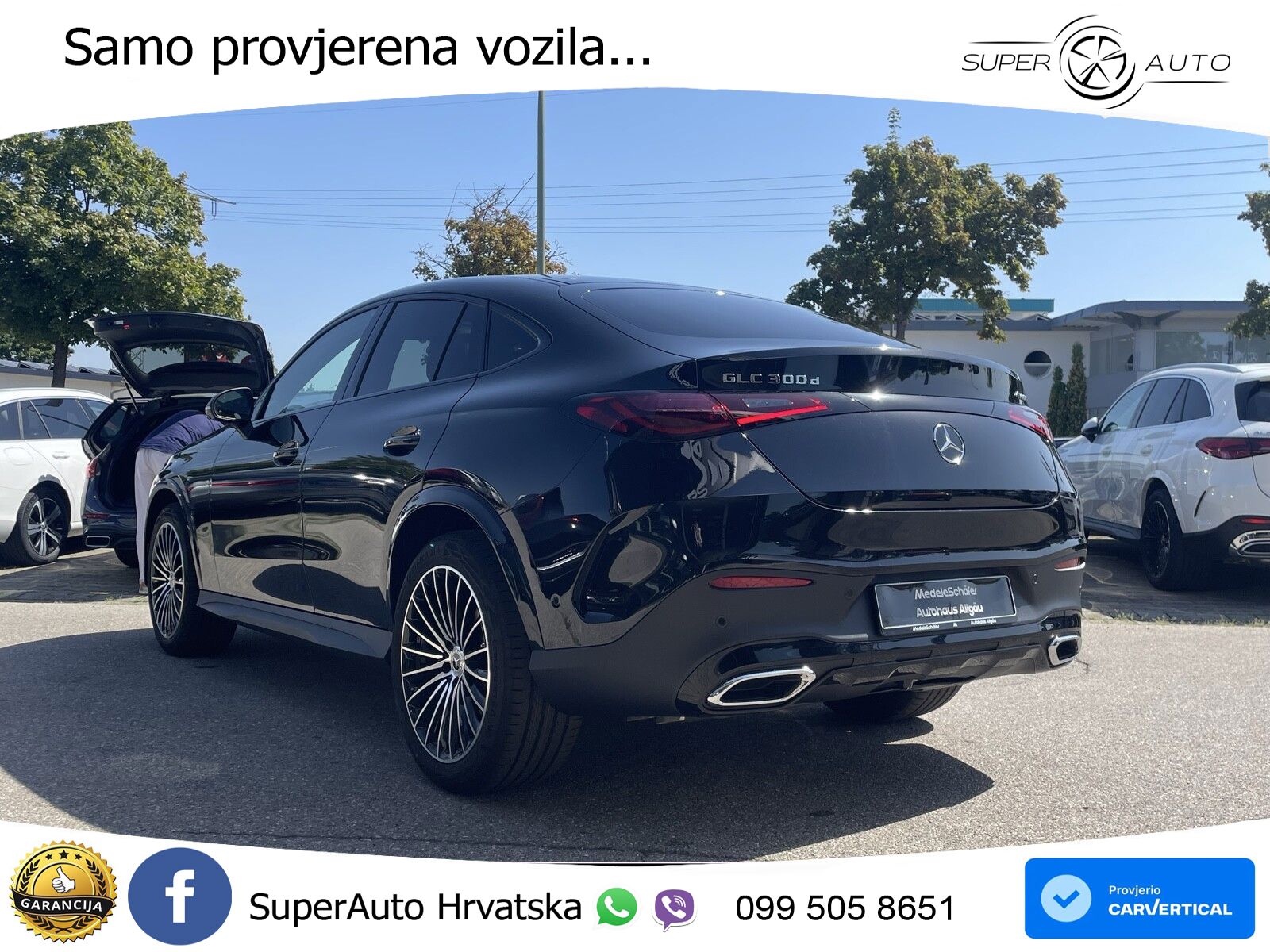 Mercedes GLC Coupe 300d (269 KS) 4MATIC 9G-TRONIC AMG ACC+GR SJED+360+PANO