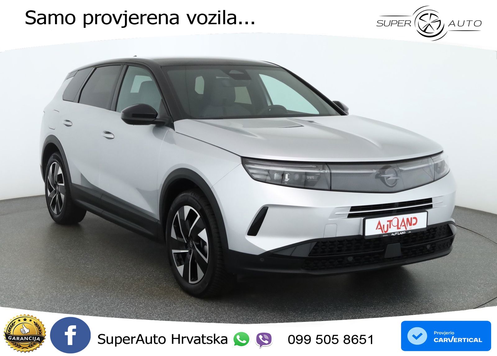 Opel Grandland 1.2 Turbo (145 KS) Hybrid eDCT GS LED+GR SJED+ACC