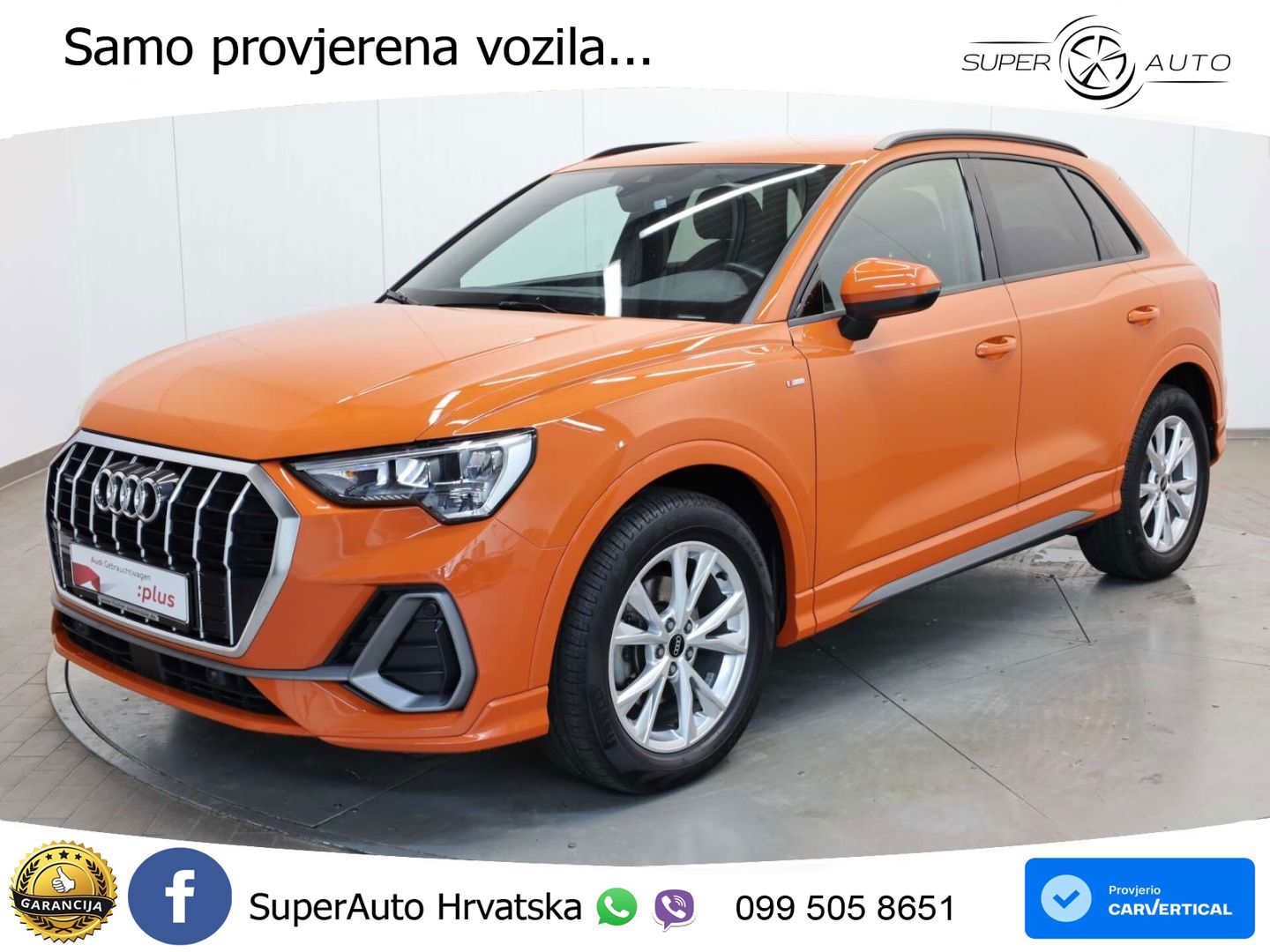 Audi Q3 35 TDI (150 KS) quattro S tronic S line LED+GR SJED+ACC