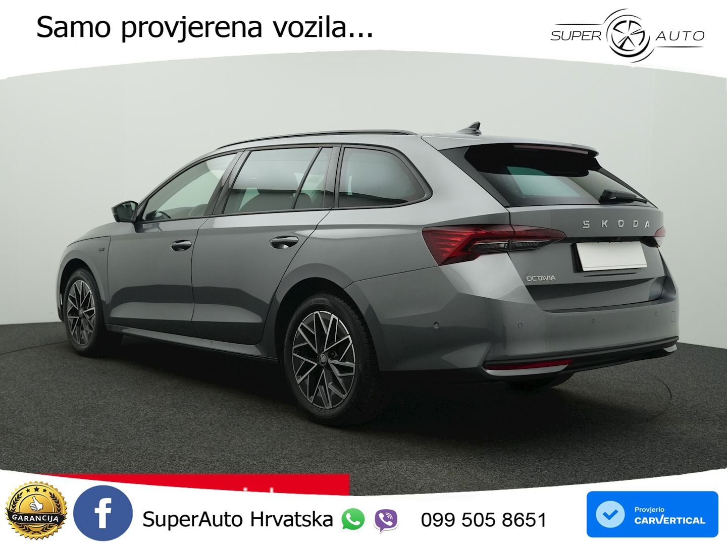 Škoda Octavia Combi 2.0 TDI (150 KS) DSG Selection ACC+HEAD+4xGR SJED+360+PANO