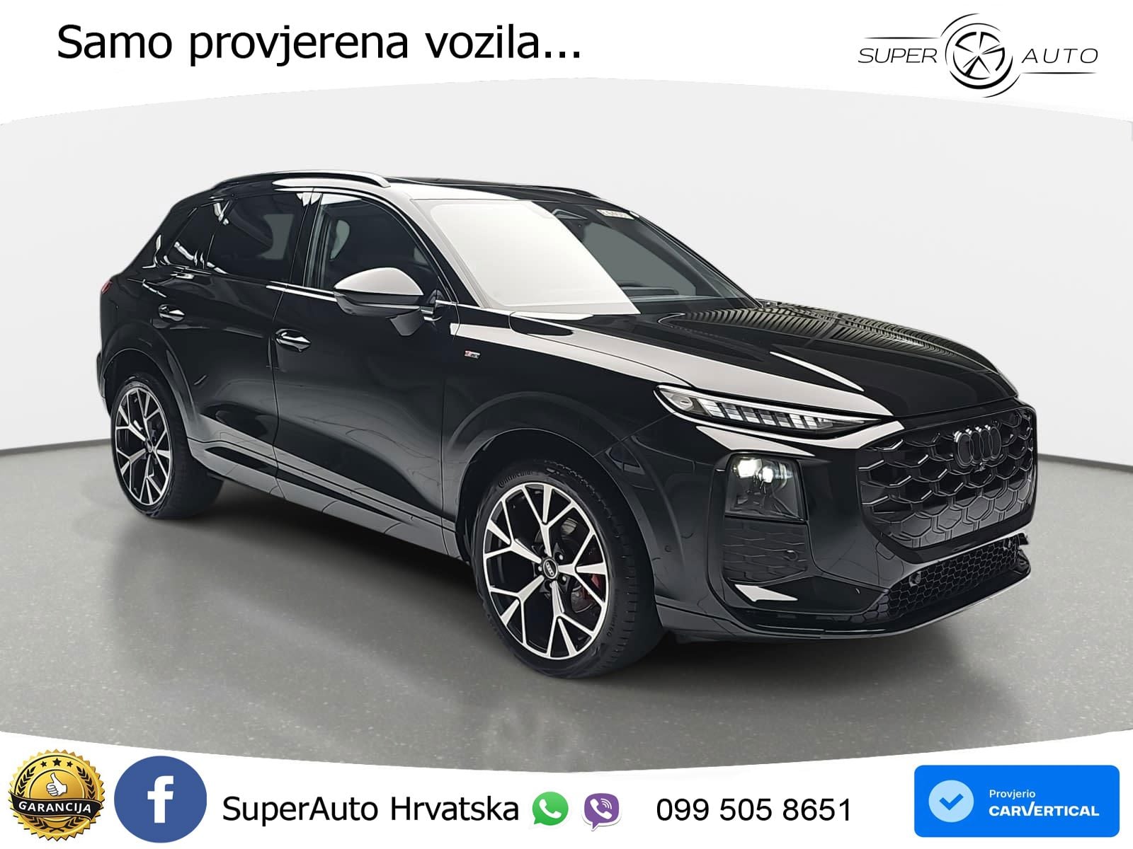 Audi Q3 1.5 TFSI (150 KS) S tronic S line LED+GR SJED+ACC