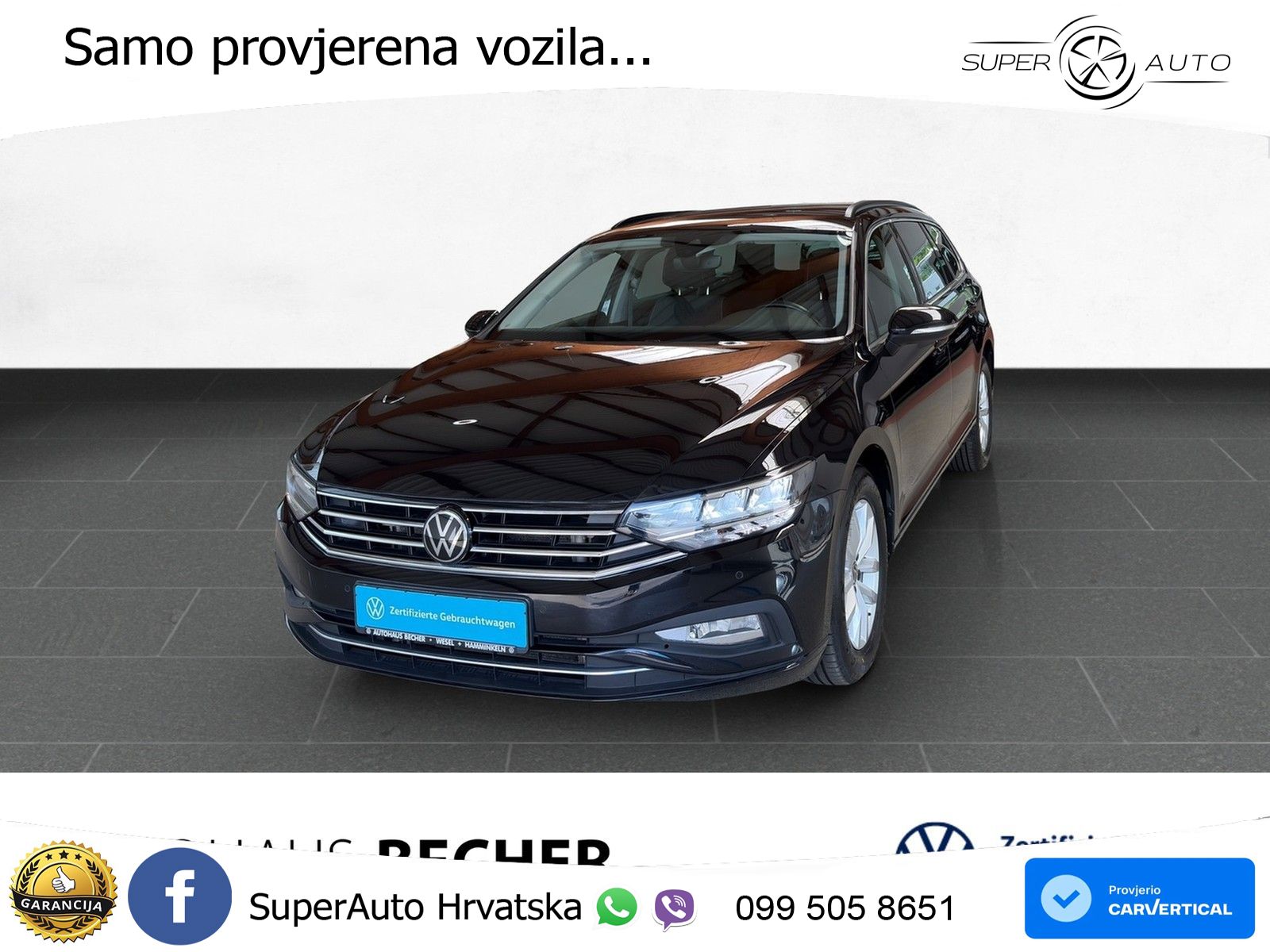 Volkswagen Passat Variant 2.0 TDI (150 KS) DSG Business LED+GR SJED+ACC