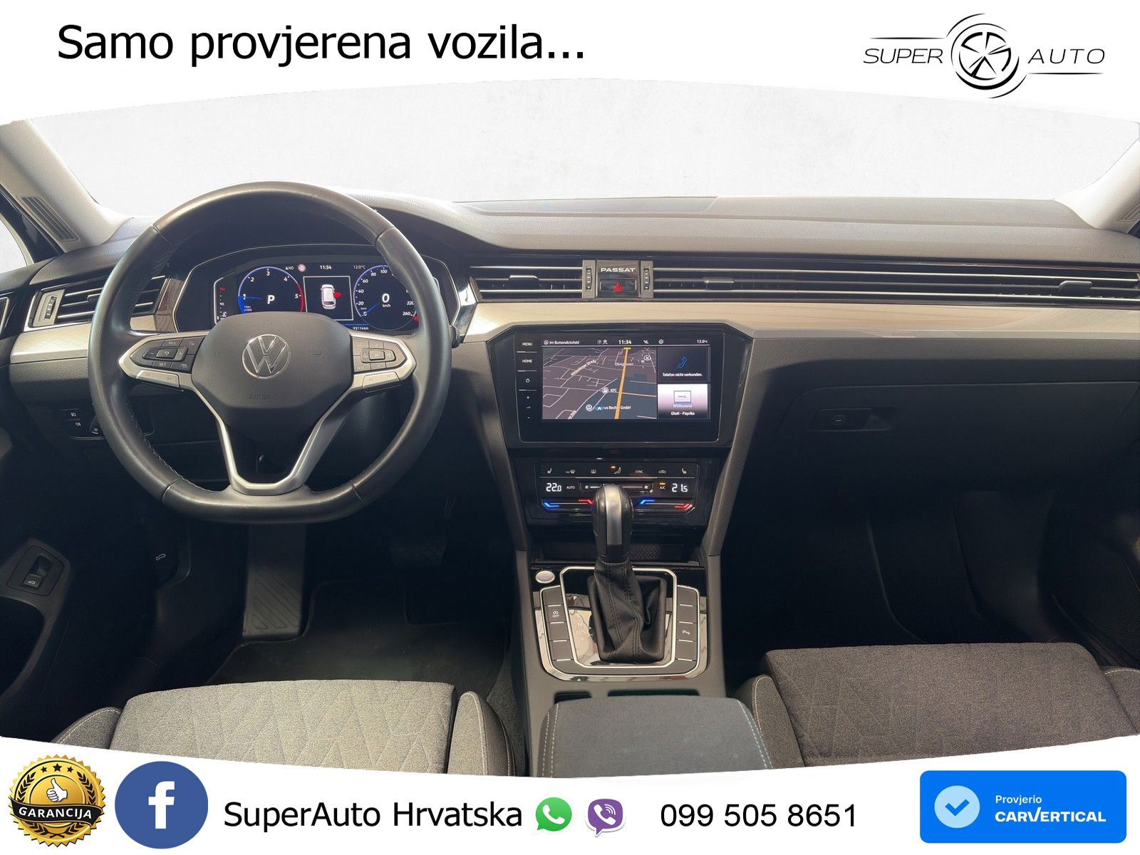 Volkswagen Passat Variant 2.0 TDI (150 KS) DSG Business LED+GR SJED+ACC