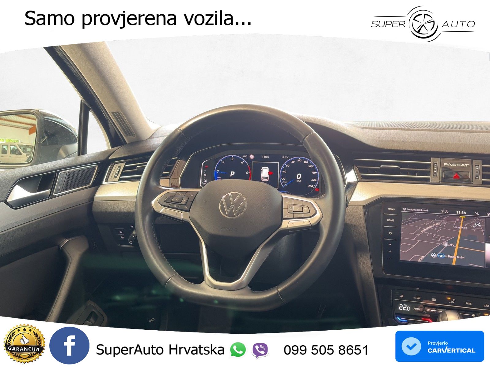 Volkswagen Passat Variant 2.0 TDI (150 KS) DSG Business LED+GR SJED+ACC