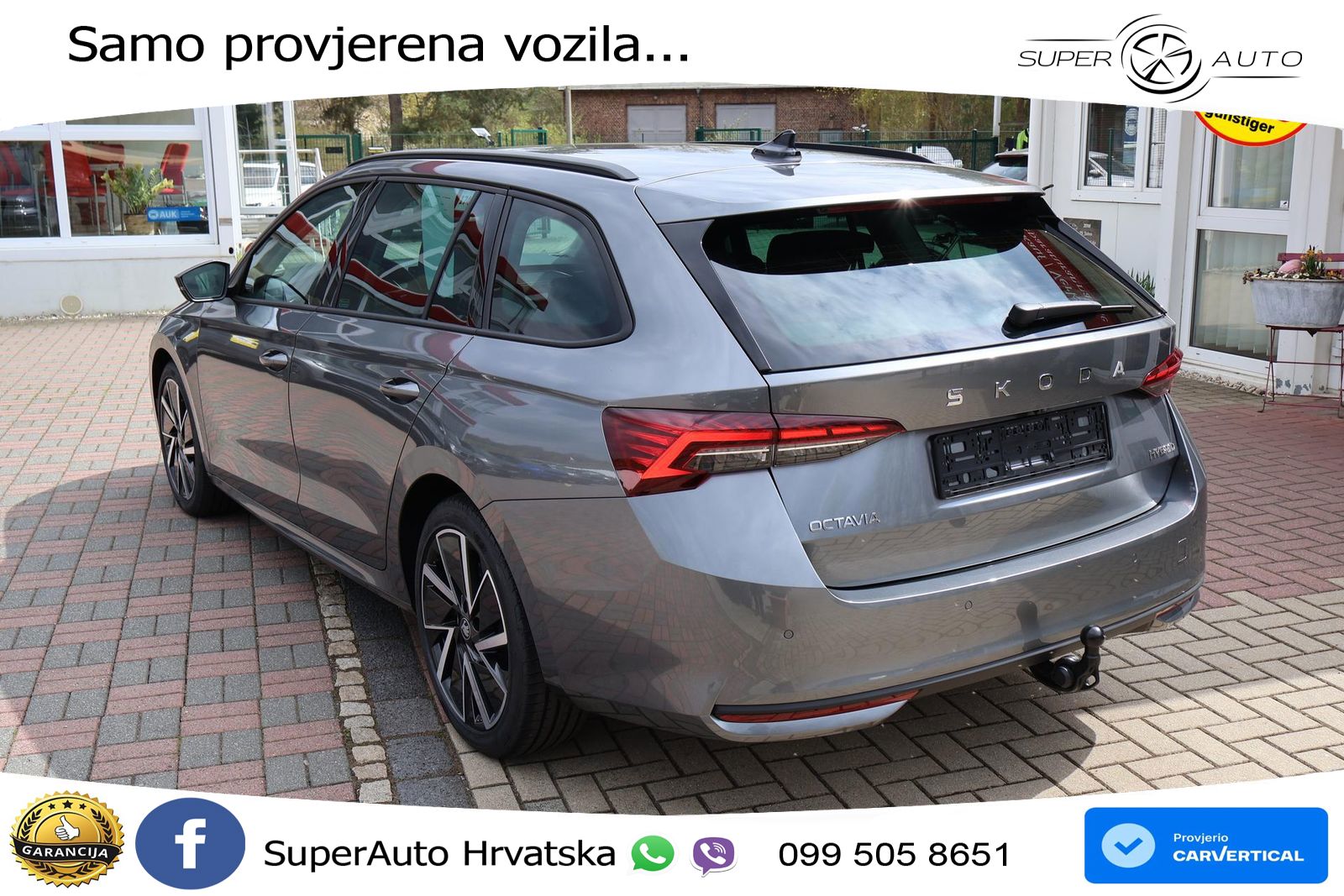 Škoda Octavia Combi 1.5 TSI (150 KS) DSG LED+GR SJED+ACC