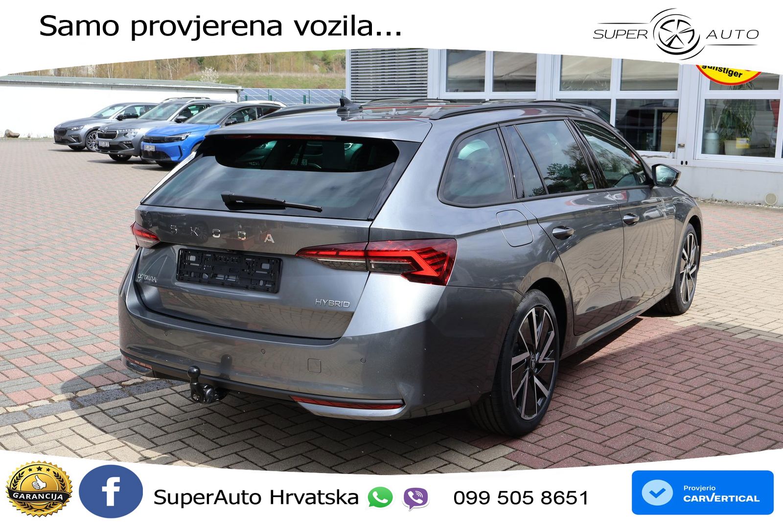 Škoda Octavia Combi 1.5 TSI (150 KS) DSG LED+GR SJED+ACC
