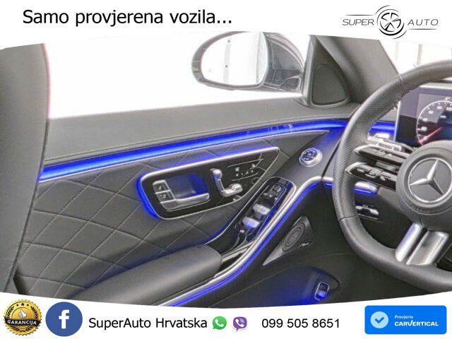 Mercedes S 500 (449 KS) EQ Boost 4MATIC 9G-TRONIC AMG ZRAČNI+ACC+GR SJED+KAM