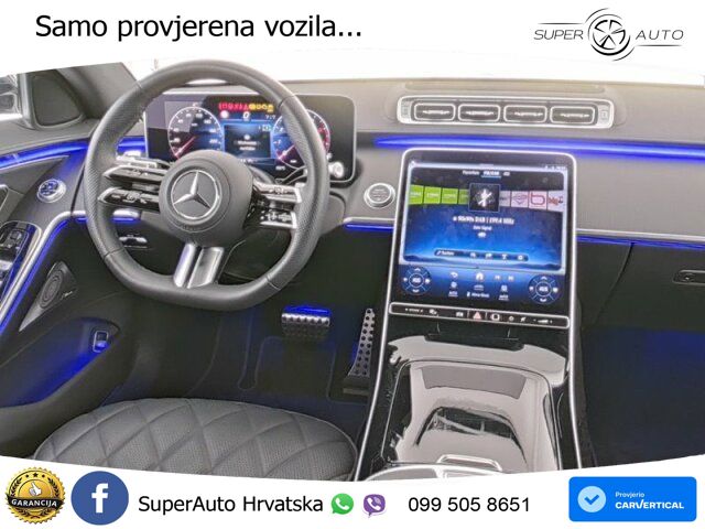 Mercedes S 500 (449 KS) EQ Boost 4MATIC 9G-TRONIC AMG ZRAČNI+ACC+GR SJED+KAM