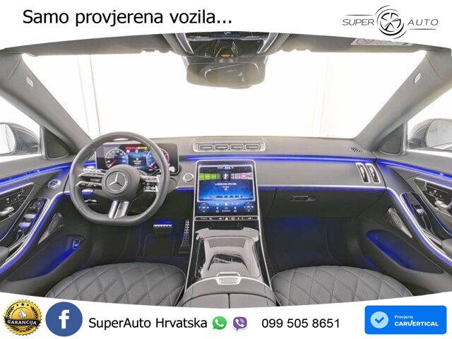 Mercedes S 500 (449 KS) EQ Boost 4MATIC 9G-TRONIC AMG ZRAČNI+ACC+GR SJED+KAM