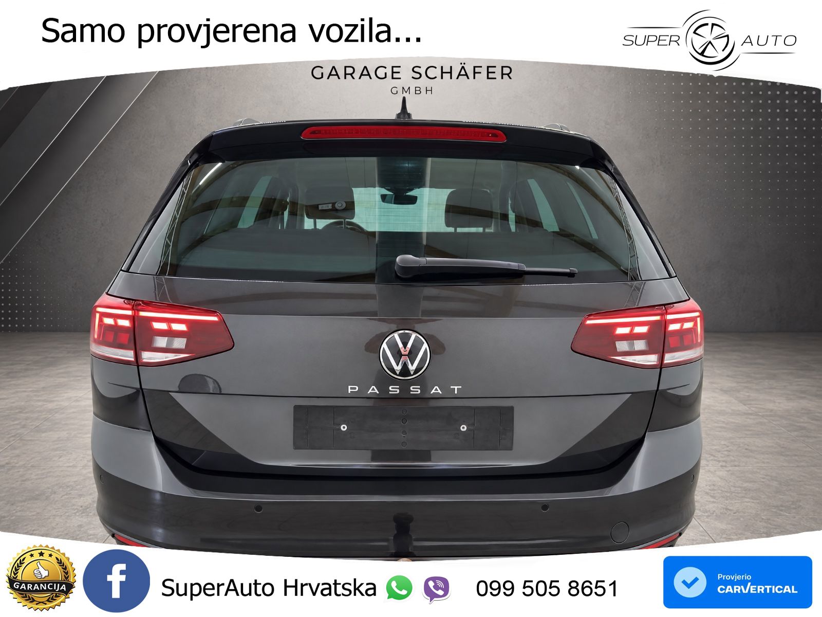 Volkswagen Passat Variant 2.0 TDI (150 KS) DSG Business LED+GR SJED+ACC