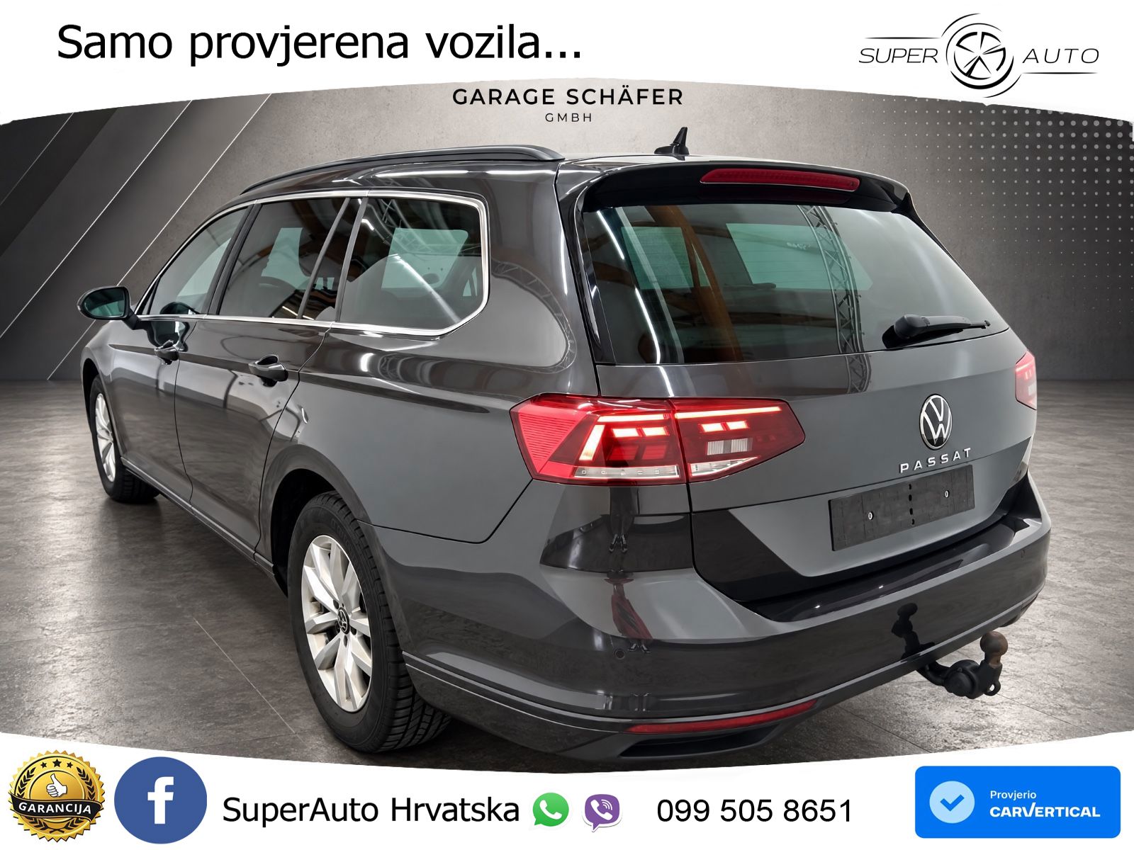 Volkswagen Passat Variant 2.0 TDI (150 KS) DSG Business LED+GR SJED+ACC