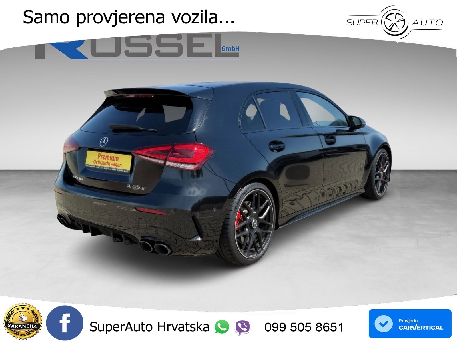 Mercedes-Benz AMG A 45 S 4MATIC+ AMG SPEEDSHIFT DCT 8G