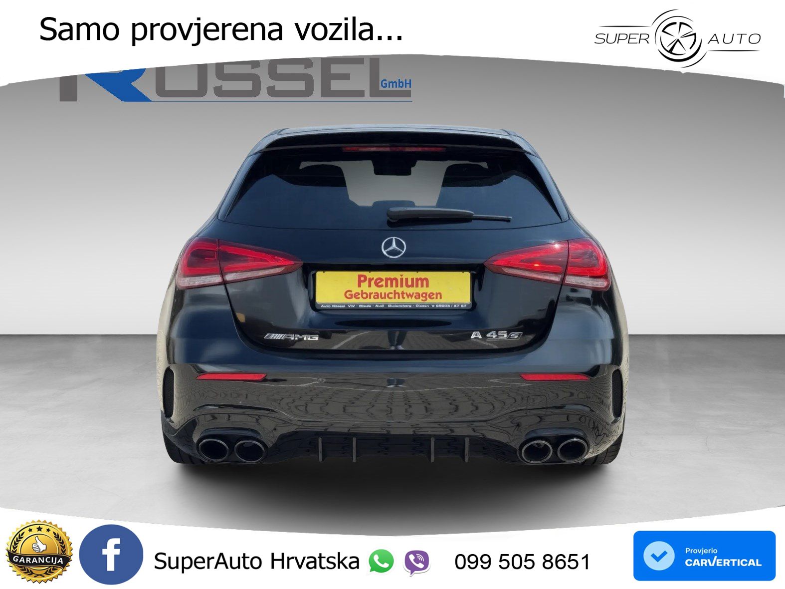 Mercedes-Benz AMG A 45 S 4MATIC+ AMG SPEEDSHIFT DCT 8G