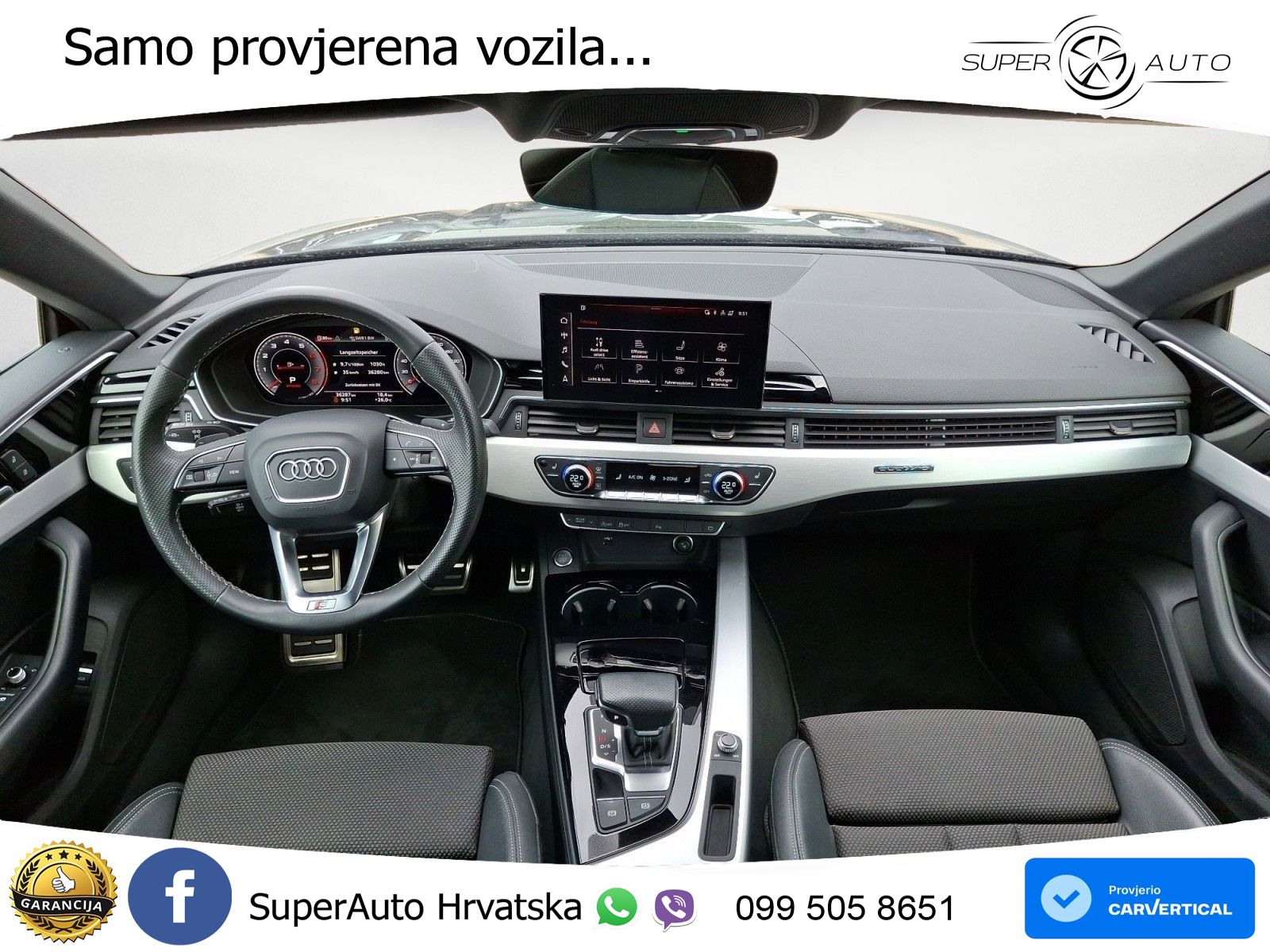 Audi A5 Sportback  40 TFSI (204 KS) quattro S tronic S line MATRIX+GR SJED+KAM