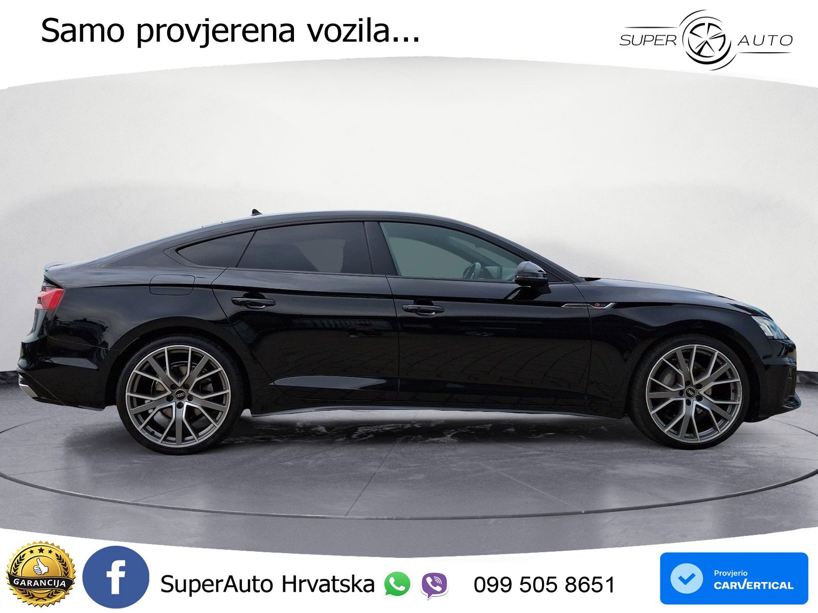 Audi A5 Sportback  40 TFSI (204 KS) quattro S tronic S line MATRIX+GR SJED+KAM