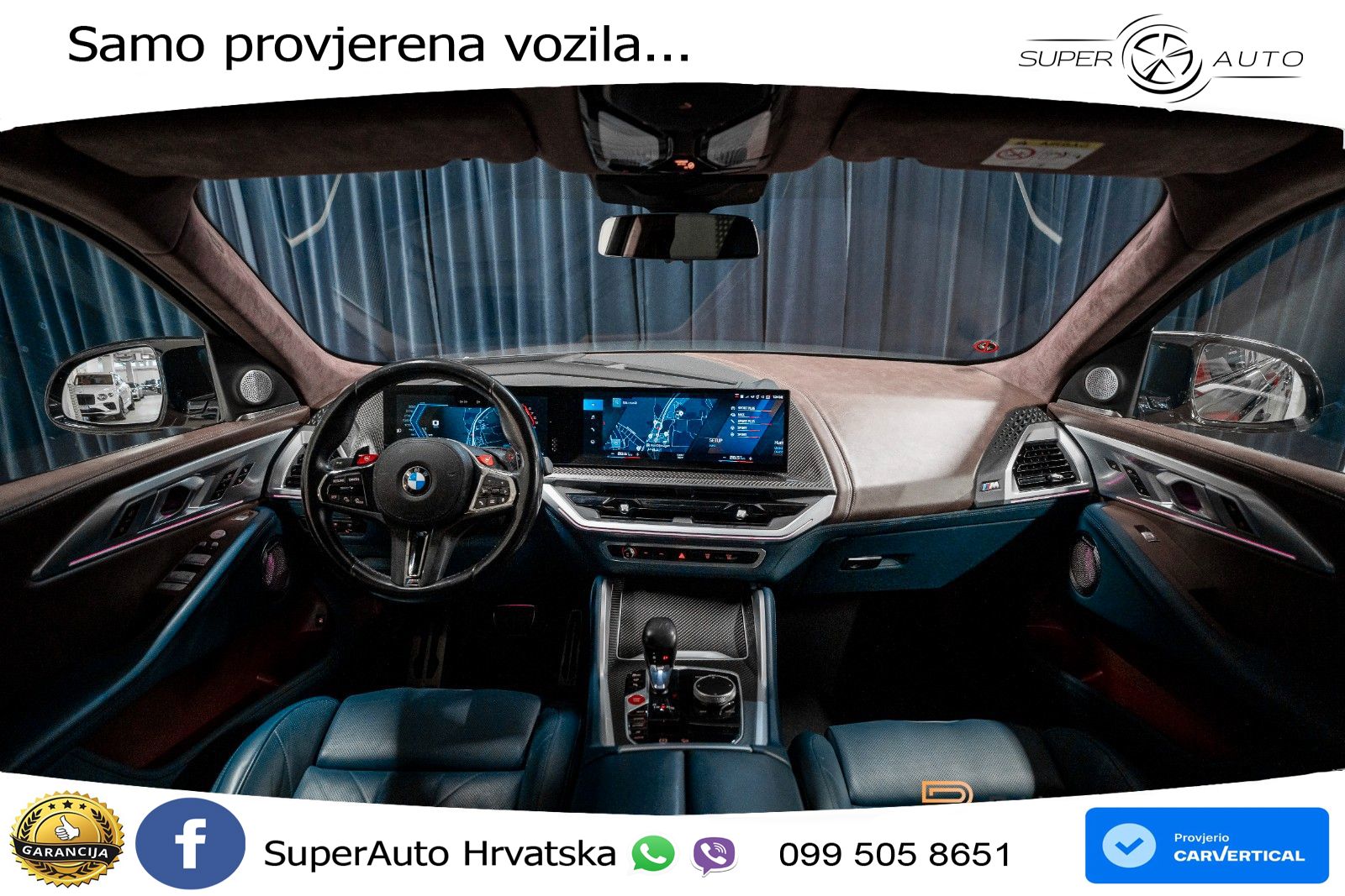 BMW XM 50e (476 KS) M xDrive M Steptronic LED+GR SJED+ACC