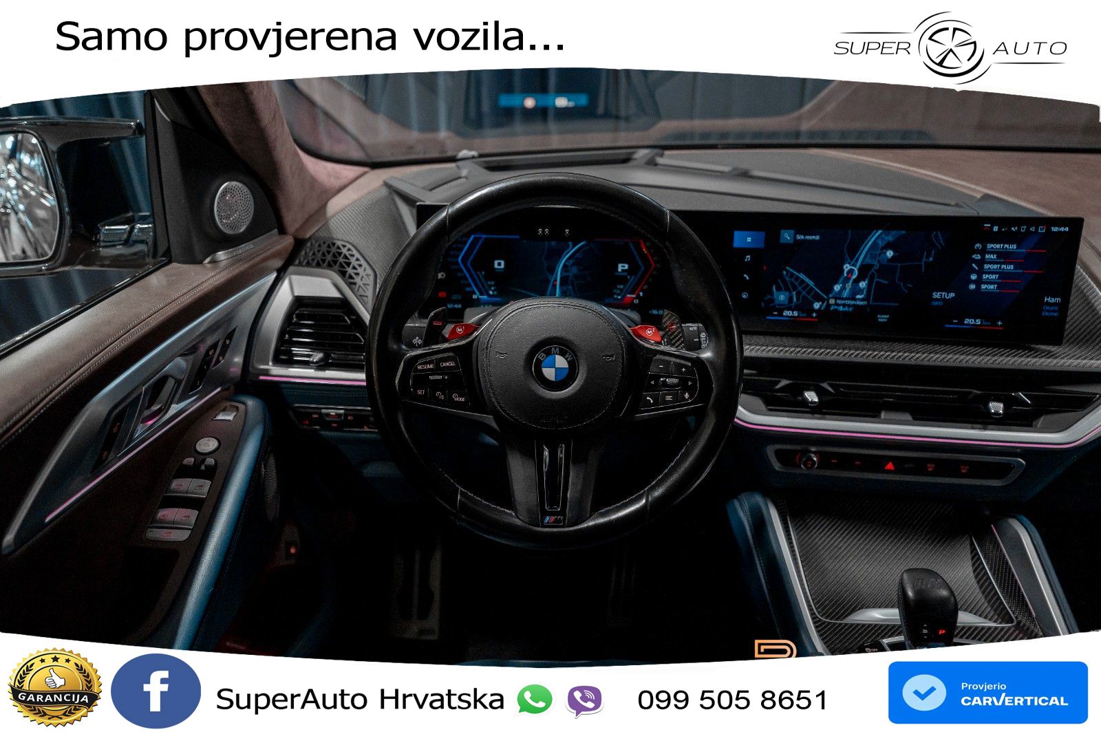 BMW XM 50e (476 KS) M xDrive M Steptronic LED+GR SJED+ACC