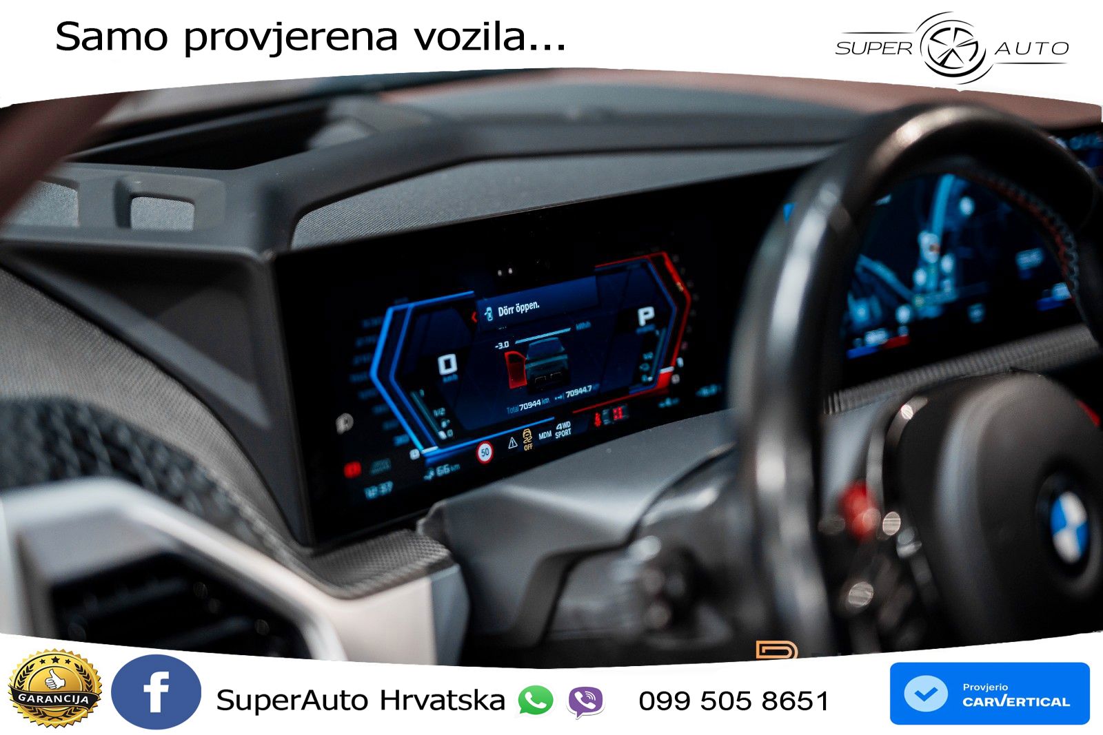 BMW XM 50e (476 KS) M xDrive M Steptronic LED+GR SJED+ACC