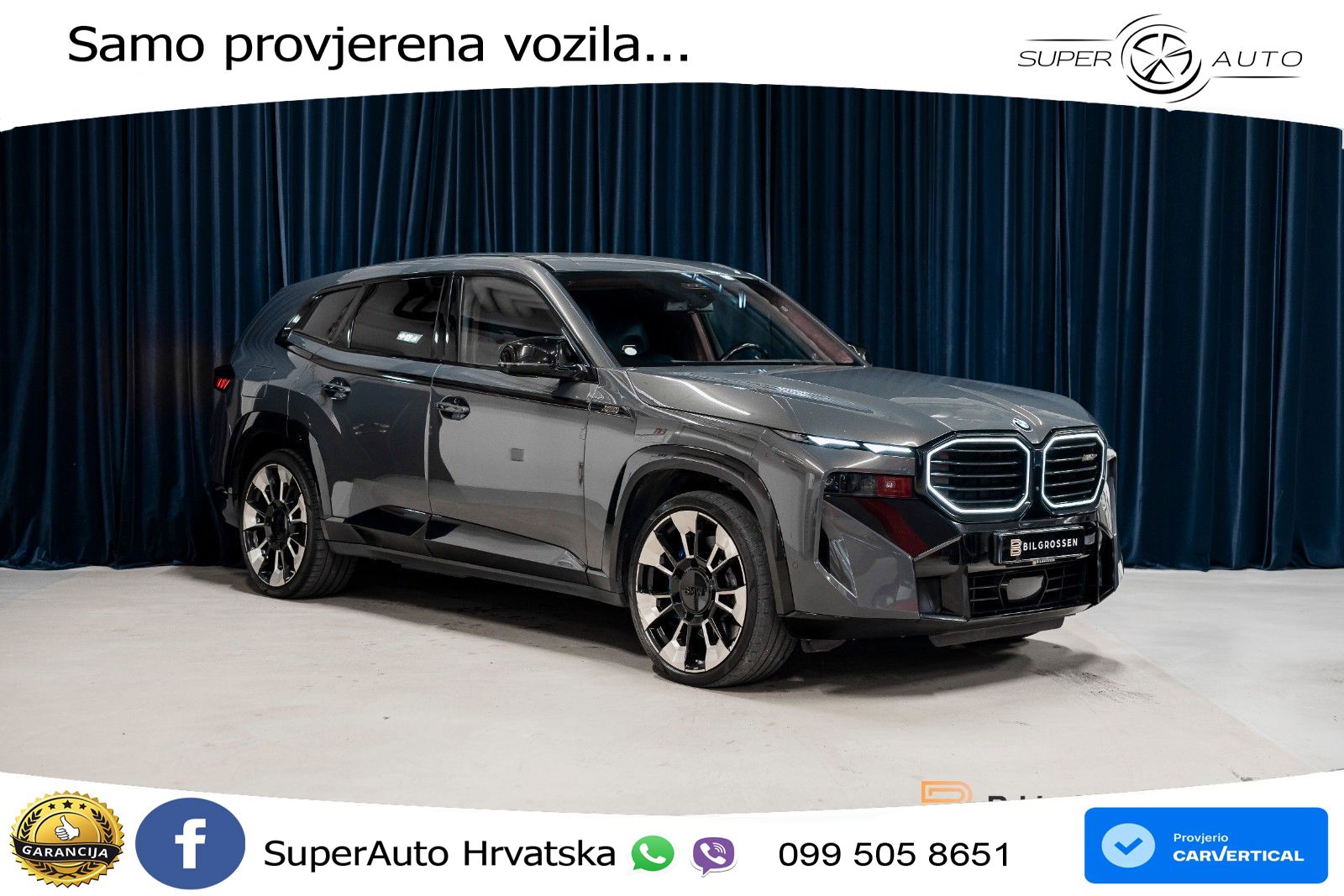 BMW XM 50e (476 KS) M xDrive M Steptronic LED+GR SJED+ACC