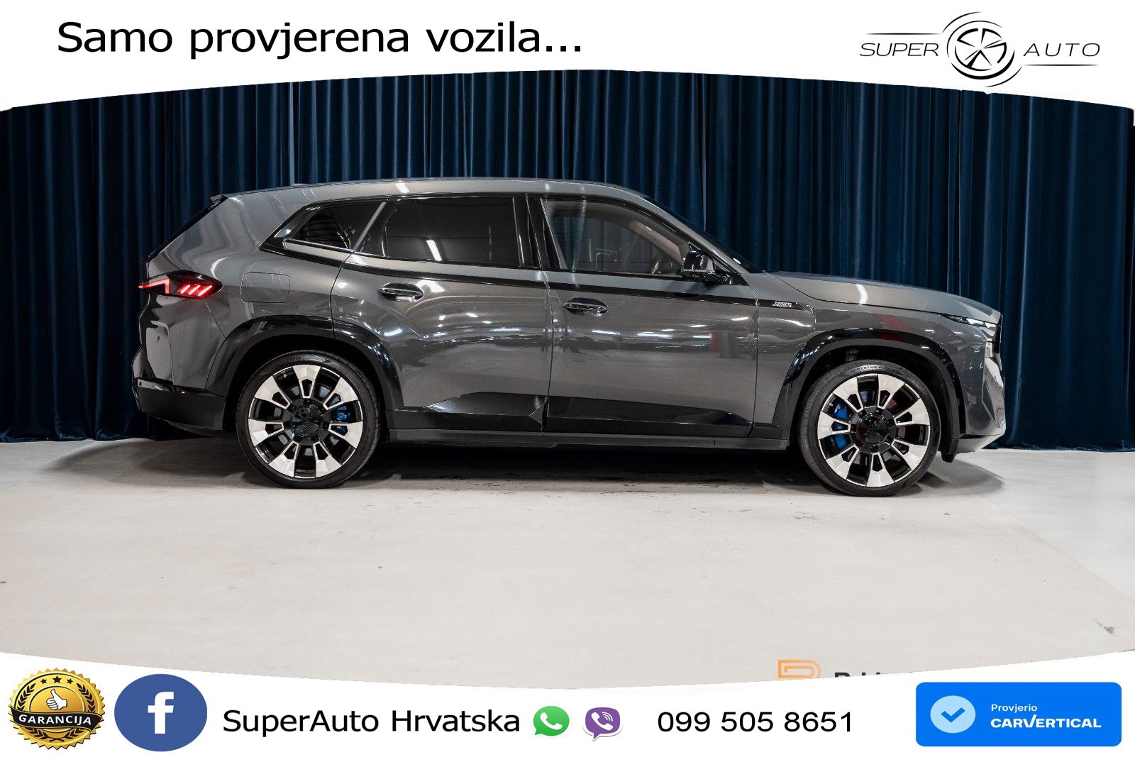 BMW XM 50e (476 KS) M xDrive M Steptronic LED+GR SJED+ACC
