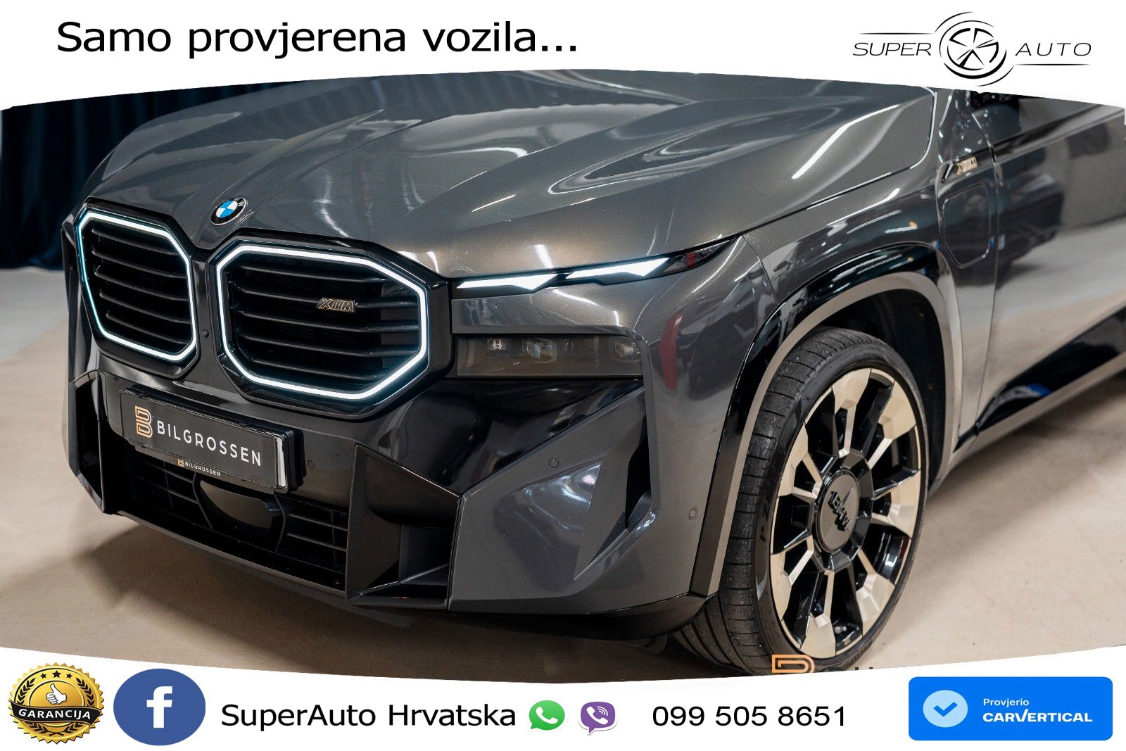 BMW XM 50e (476 KS) M xDrive M Steptronic LED+GR SJED+ACC