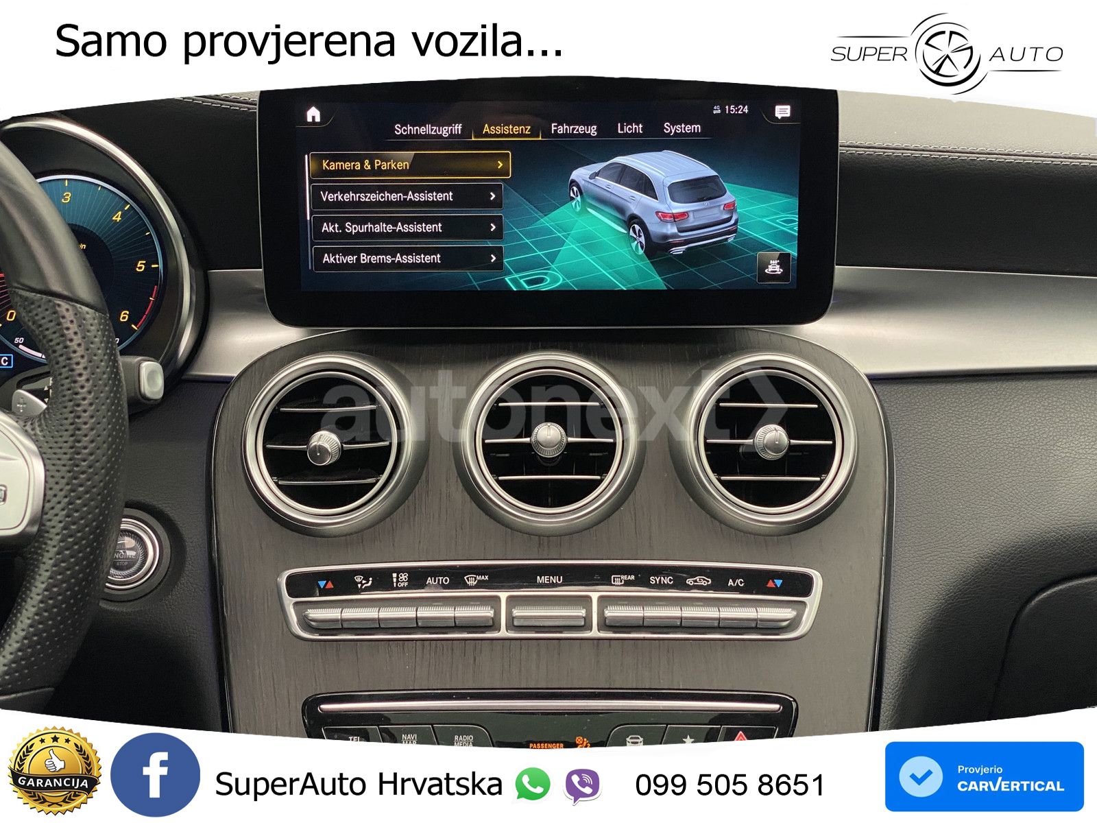 Mercedes GLC 220d (194 KS) 4MATIC G-TRONIC AMG ACC+GR SJED+360+PANO