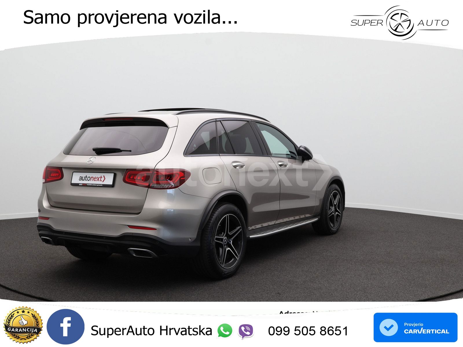 Mercedes GLC 220d (194 KS) 4MATIC G-TRONIC AMG ACC+GR SJED+360+PANO