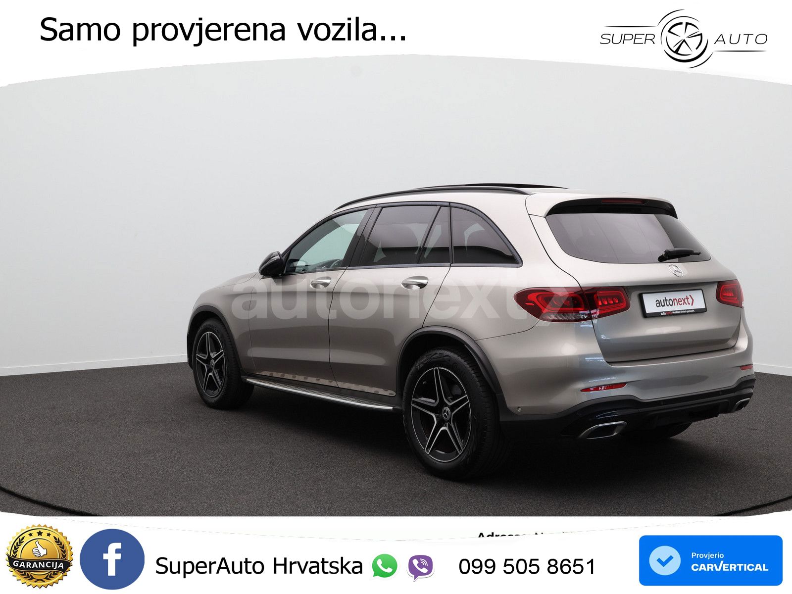 Mercedes GLC 220d (194 KS) 4MATIC G-TRONIC AMG ACC+GR SJED+360+PANO