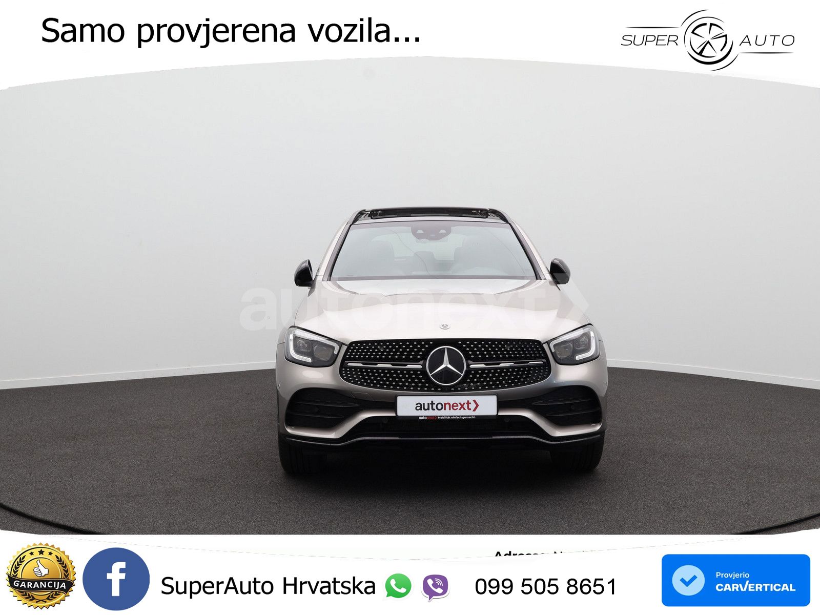 Mercedes GLC 220d (194 KS) 4MATIC G-TRONIC AMG ACC+GR SJED+360+PANO