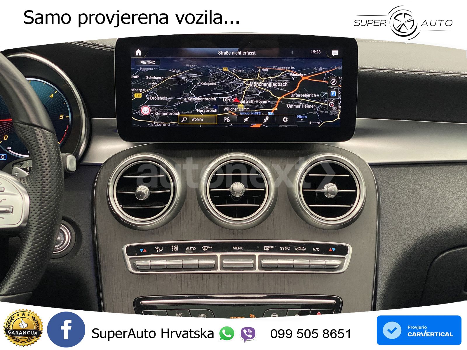 Mercedes GLC 220d (194 KS) 4MATIC G-TRONIC AMG ACC+GR SJED+360+PANO