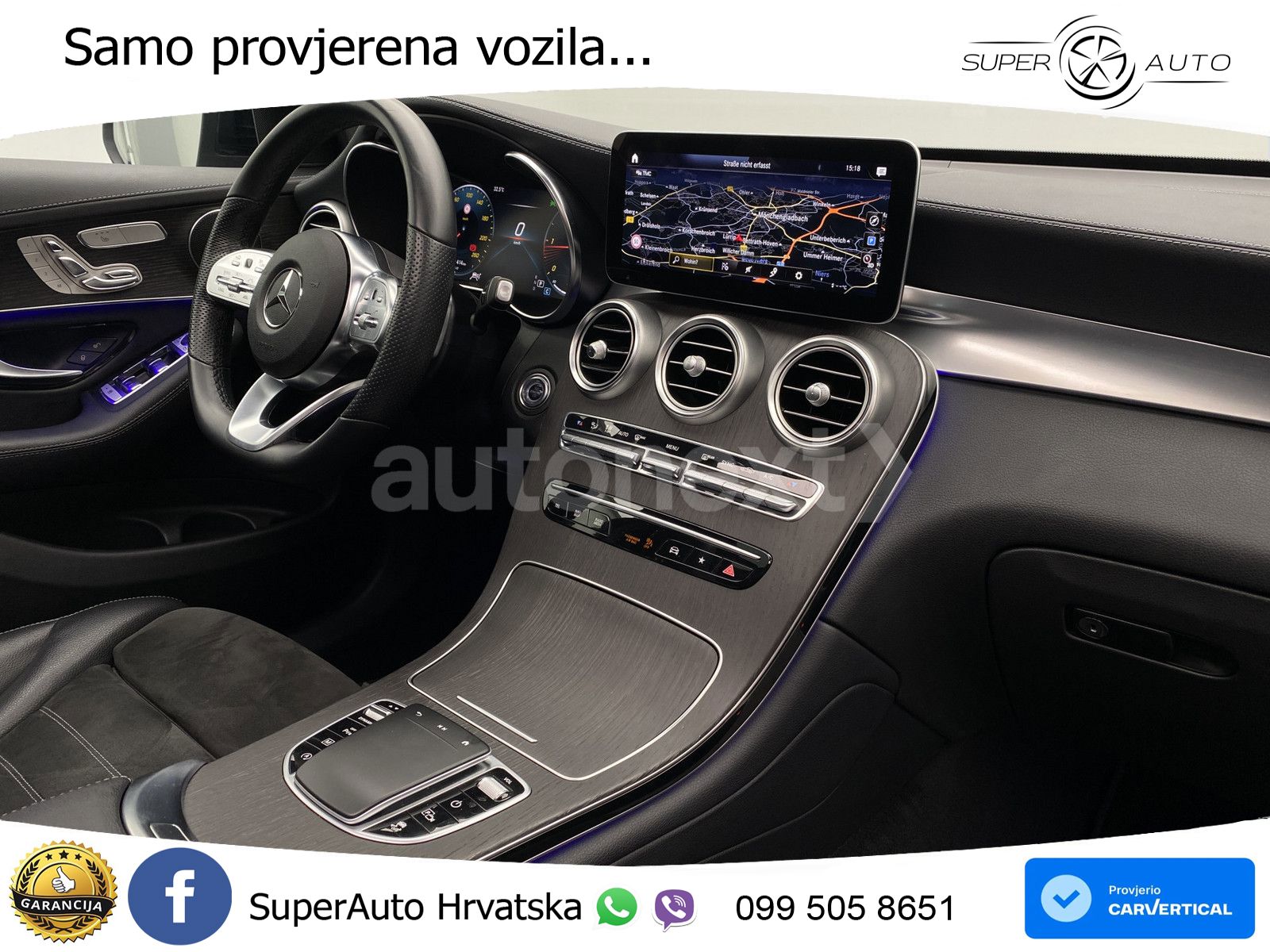 Mercedes GLC 220d (194 KS) 4MATIC G-TRONIC AMG ACC+GR SJED+360+PANO