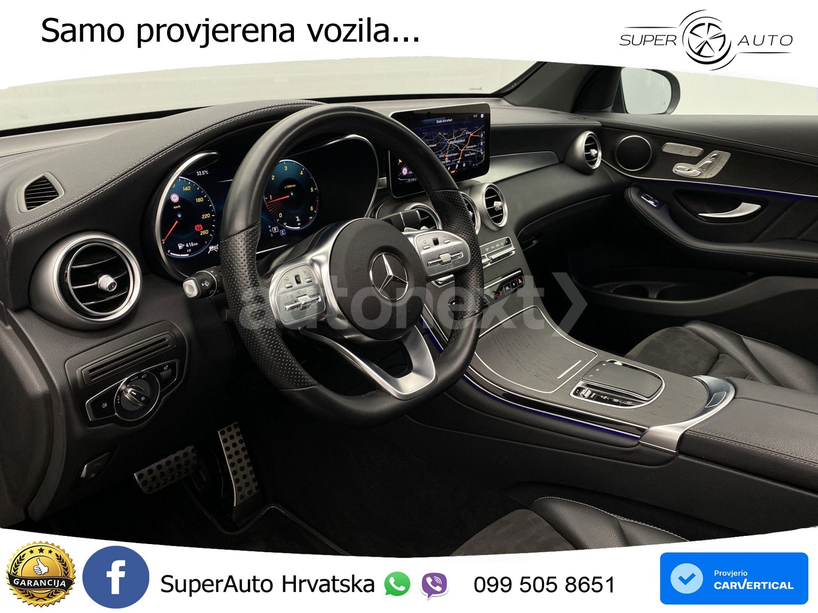 Mercedes GLC 220d (194 KS) 4MATIC G-TRONIC AMG ACC+GR SJED+360+PANO