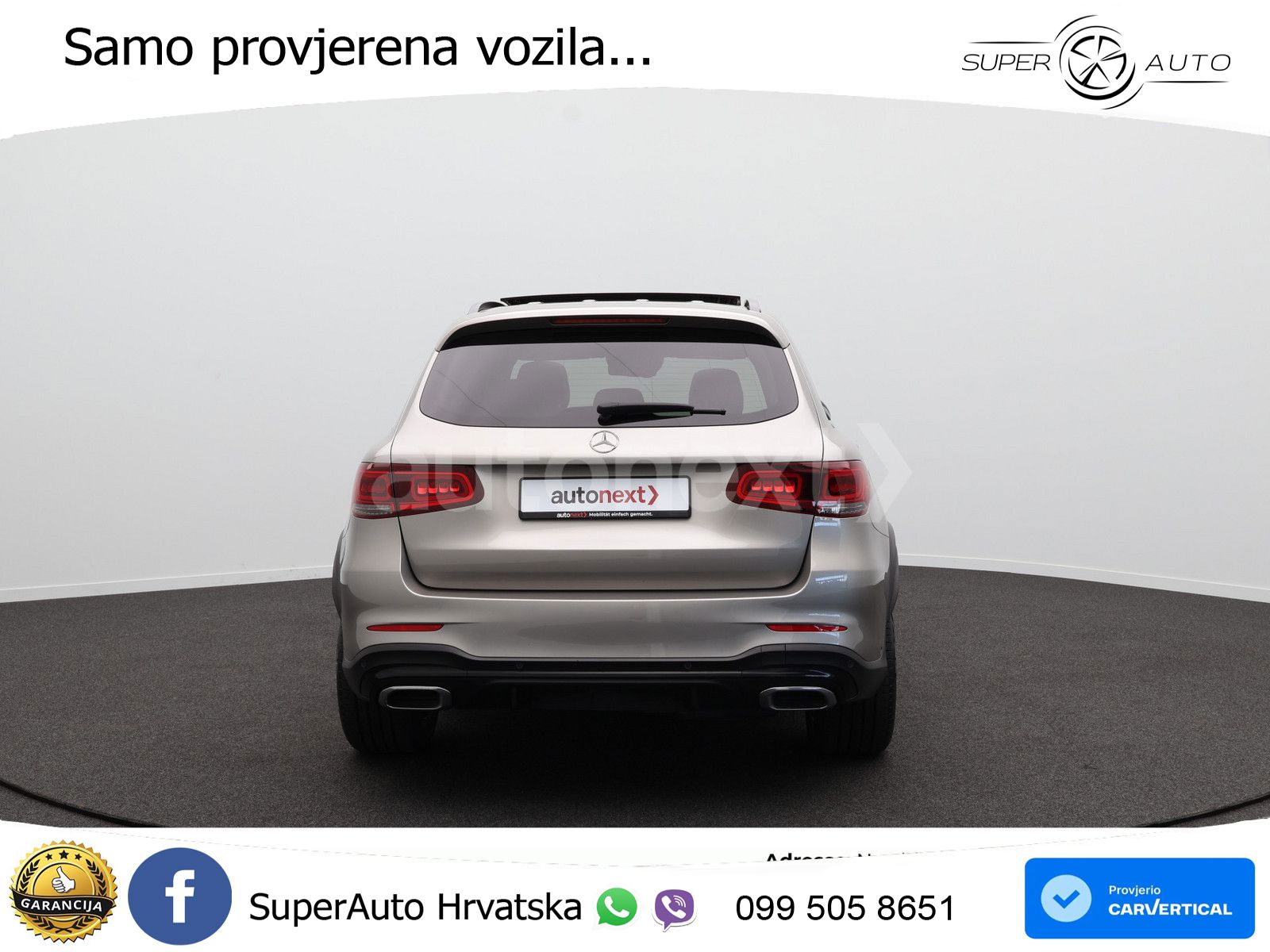 Mercedes GLC 220d (194 KS) 4MATIC G-TRONIC AMG ACC+GR SJED+360+PANO