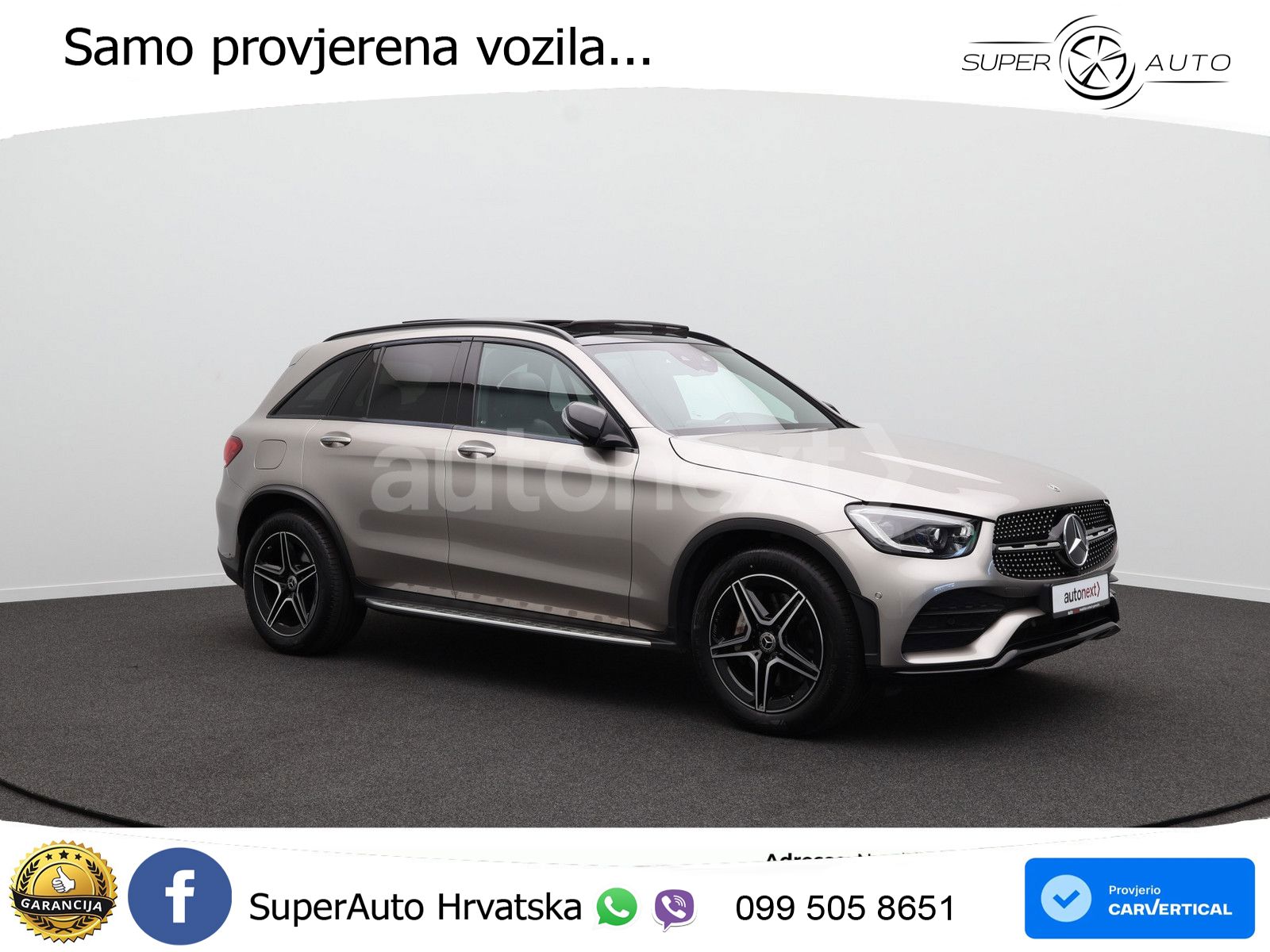 Mercedes GLC 220d (194 KS) 4MATIC G-TRONIC AMG ACC+GR SJED+360+PANO