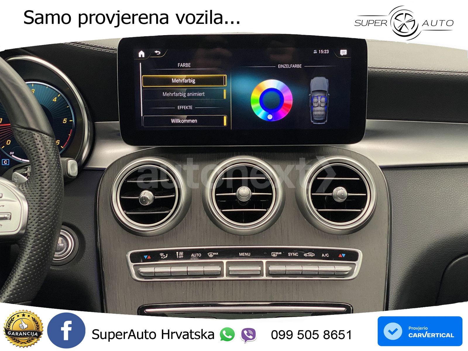 Mercedes GLC 220d (194 KS) 4MATIC G-TRONIC AMG ACC+GR SJED+360+PANO