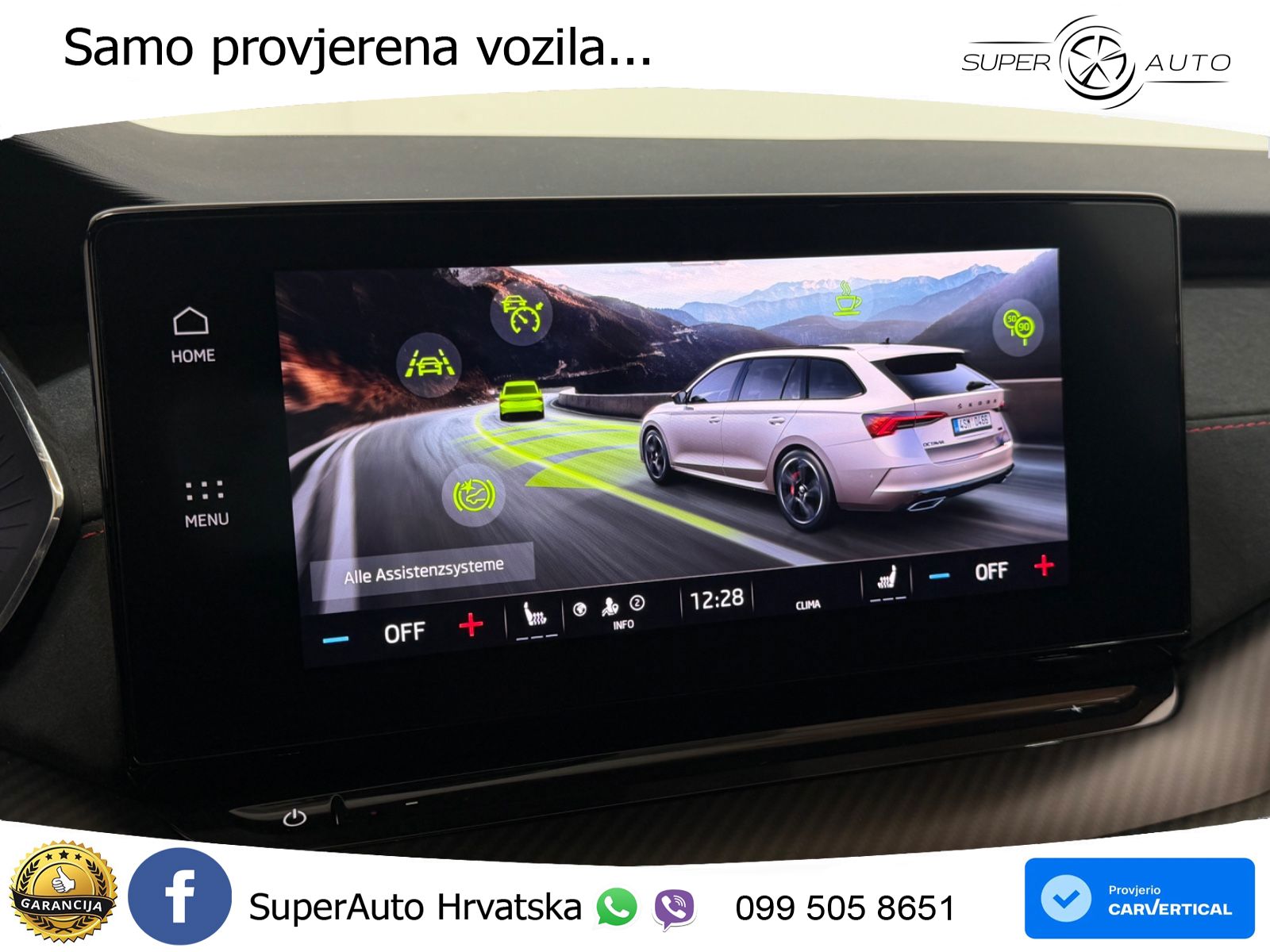 Škoda Octavia Combi RS 2.0 TDI (200 KS) DSG LED+GR SJED+ACC