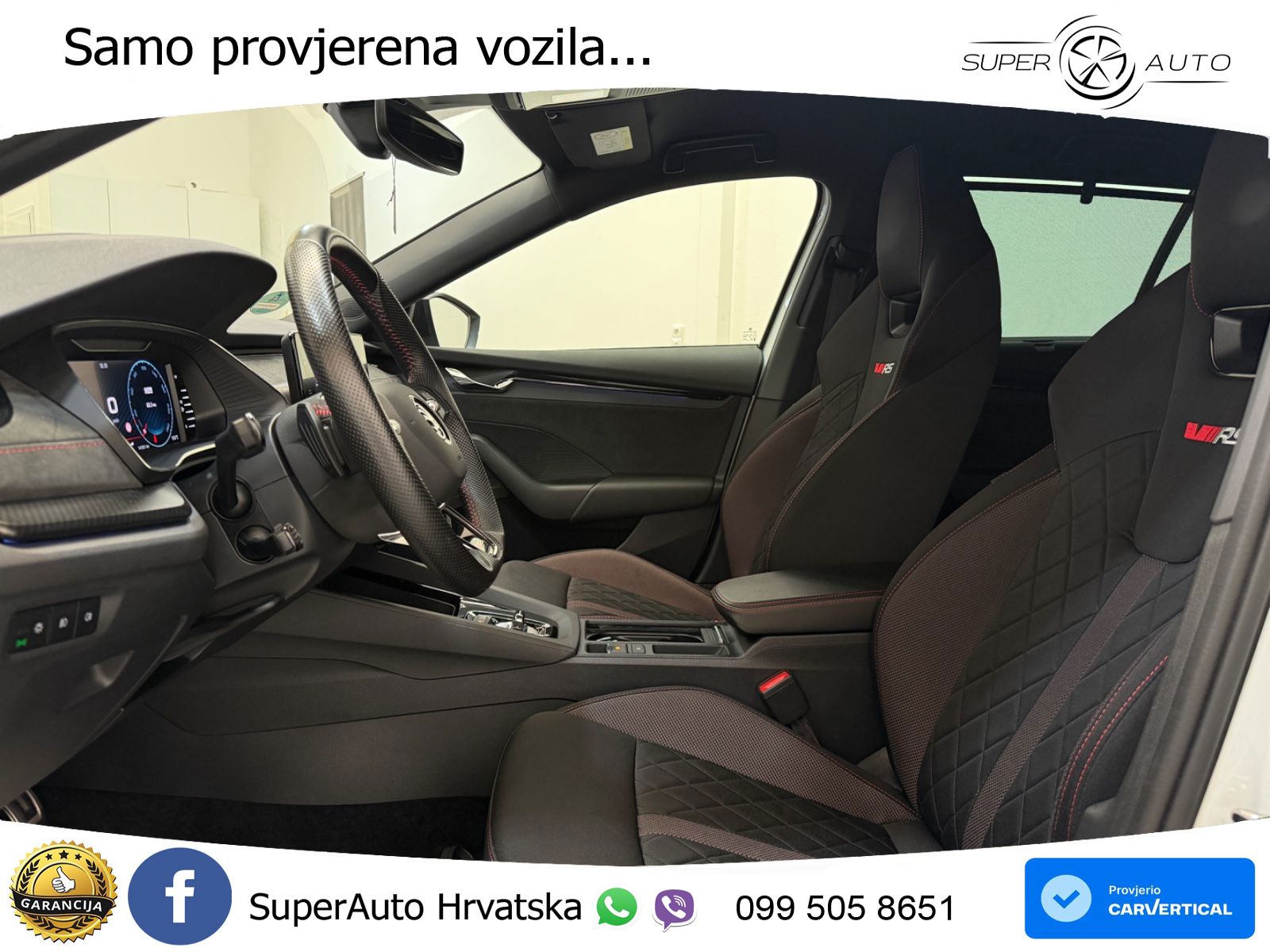 Škoda Octavia Combi RS 2.0 TDI (200 KS) DSG LED+GR SJED+ACC