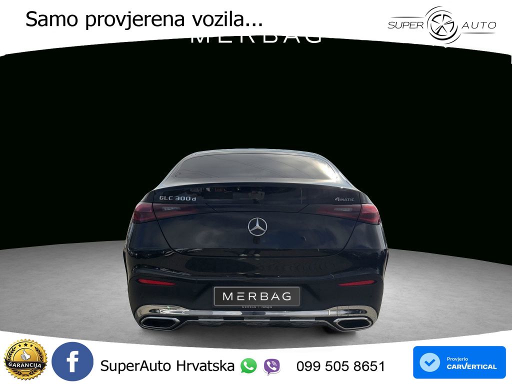 Mercedes GLC Coupe 300d (269 KS) 4MATIC 9G-TRONIC AMG ACC+GR SJED+360+PANO