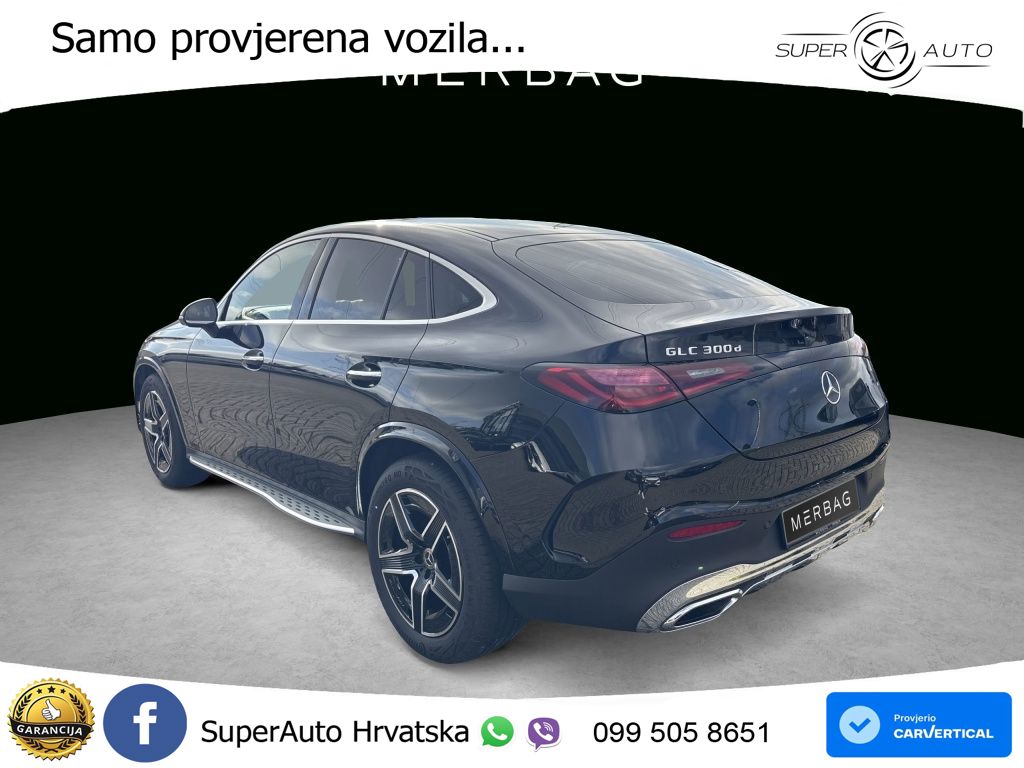 Mercedes GLC Coupe 300d (269 KS) 4MATIC 9G-TRONIC AMG ACC+GR SJED+360+PANO