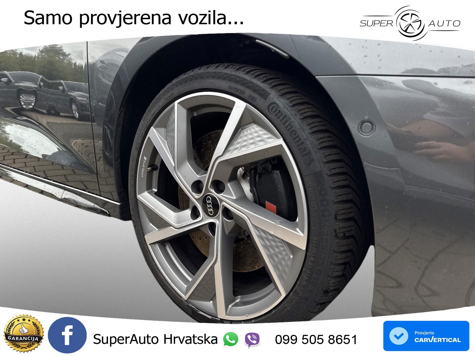 Audi S3 Limuzina 2.0 TFSI (333 KS) quattro S tronic LED+GR SJED+ACC