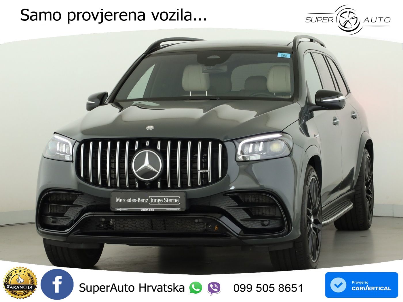 Mercedes-Benz GLS AMG GLS 63 V8 EQ Boost 4MATIC+ AMG SPEEDSHIFT TCT 9G ACC+HEAD+4xGR SJED+360+PANO
