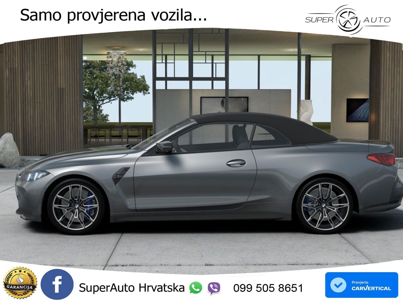 BMW M4 Convertible Competition 3.0 (530 KS) xDrive Steptronic LED+GR SJED+ACC