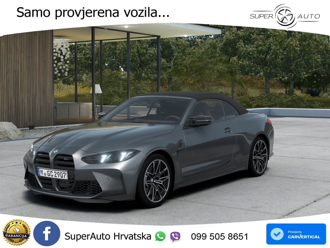 BMW M4 Convertible Competition 3.0 (530 KS) xDrive Steptronic LED+GR SJED+ACC