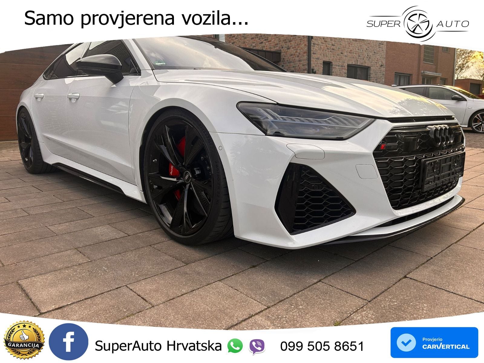 Audi RS7 4.0 TFSI V8 (600 KS) quattro tiptronic LED+GR SJED+ACC