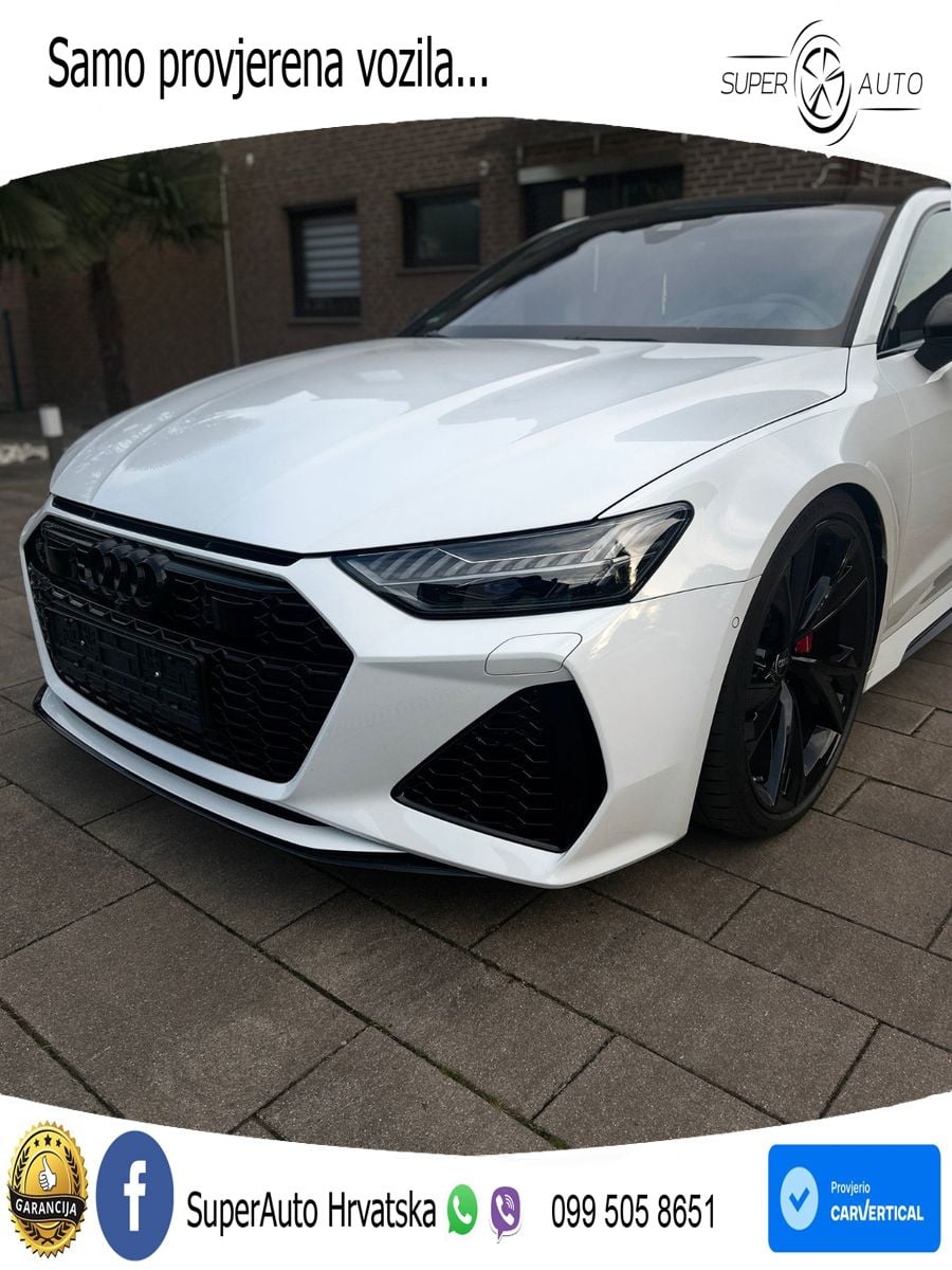 Audi RS7 4.0 TFSI V8 (600 KS) quattro tiptronic LED+GR SJED+ACC