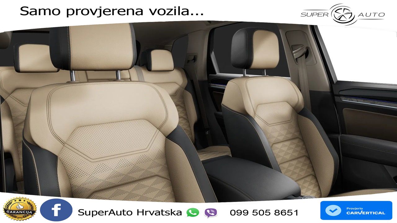 Volkswagen Touareg 3.0 V6 TDI (286 KS) 4MOTION Tiptronic ZRAČNI+ACC+GR SJED+KAM+PANO