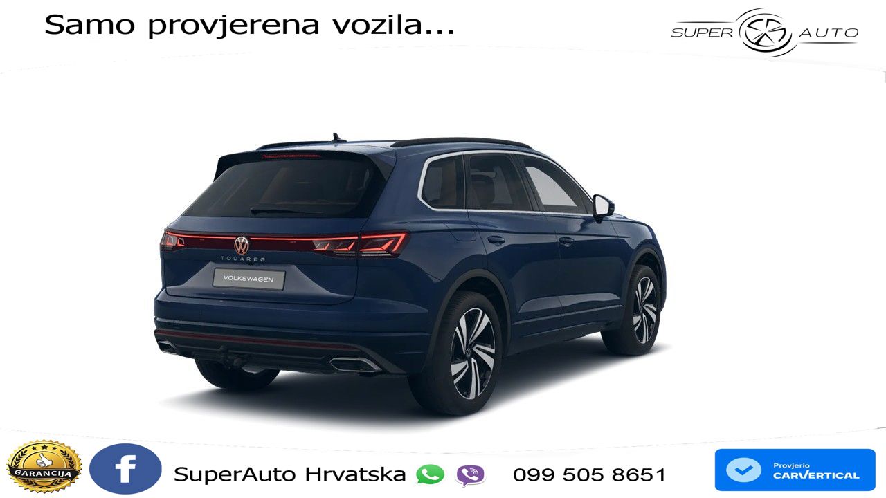 Volkswagen Touareg 3.0 V6 TDI (286 KS) 4MOTION Tiptronic ZRAČNI+ACC+GR SJED+KAM+PANO