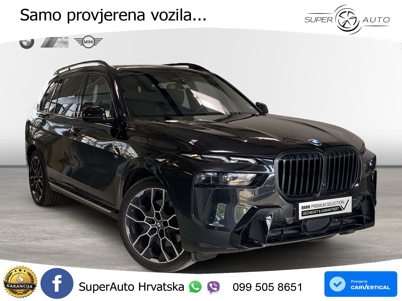 BMW X7 40d (352 KS) xDrive Steptronic LED+GR SJED+ACC